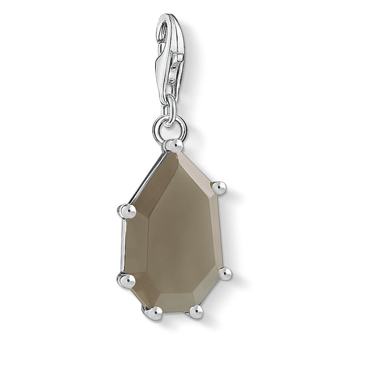 Thomas Sabo Charm Pendant "Brown Stone"