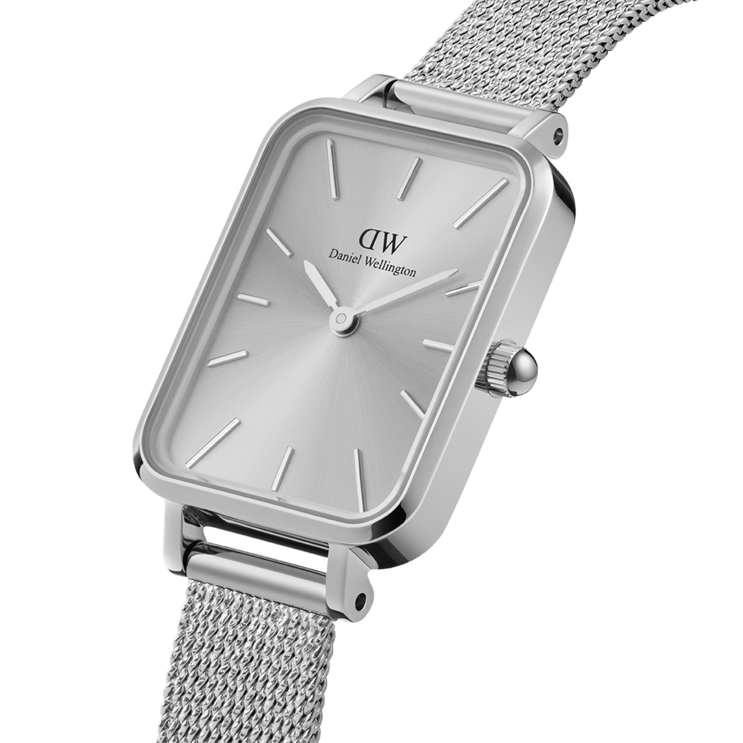 Daniel Wellington Quadro 20X26 Unitone Silver Watch