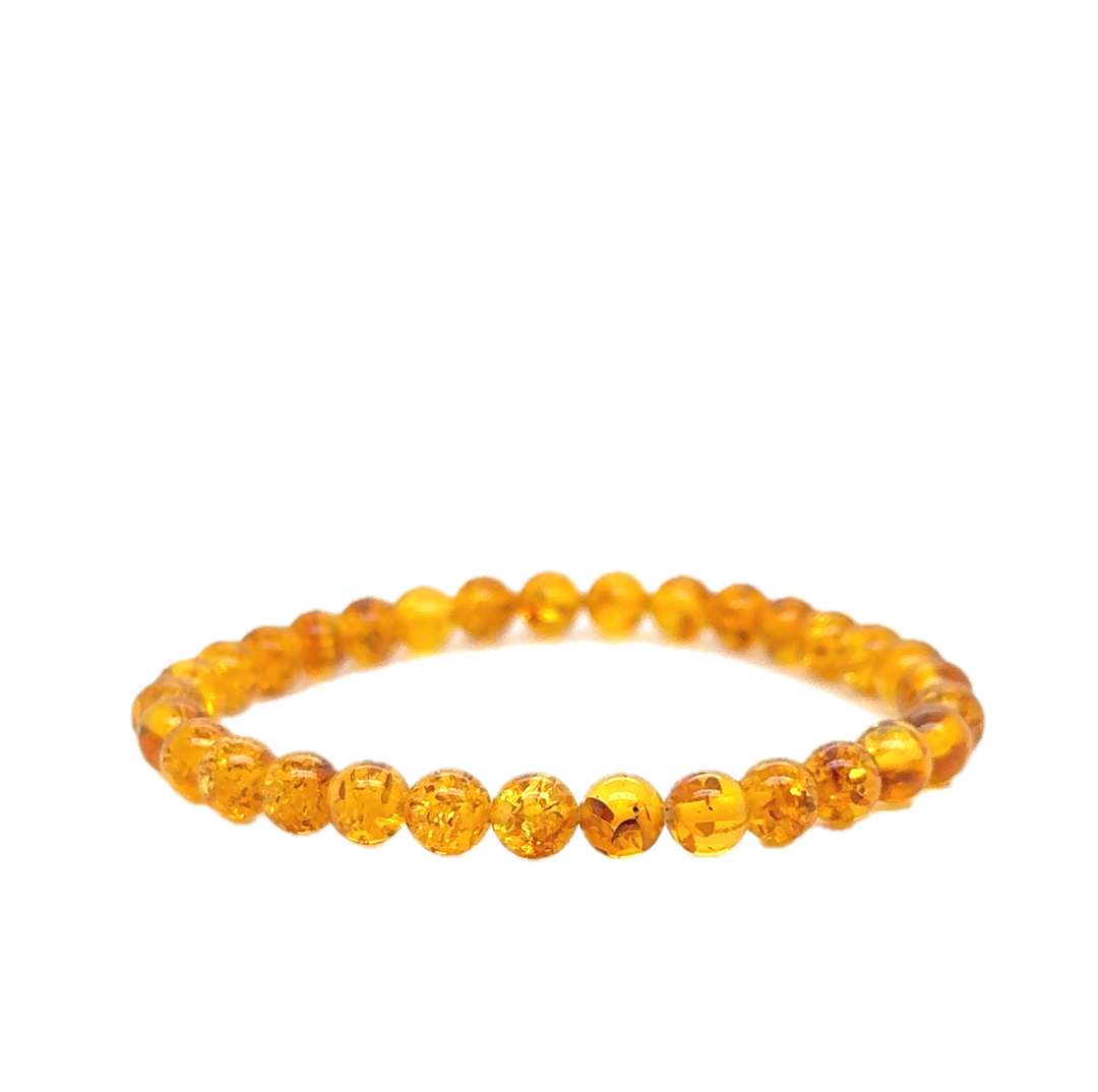 Baltic Amber Ball Bracelet