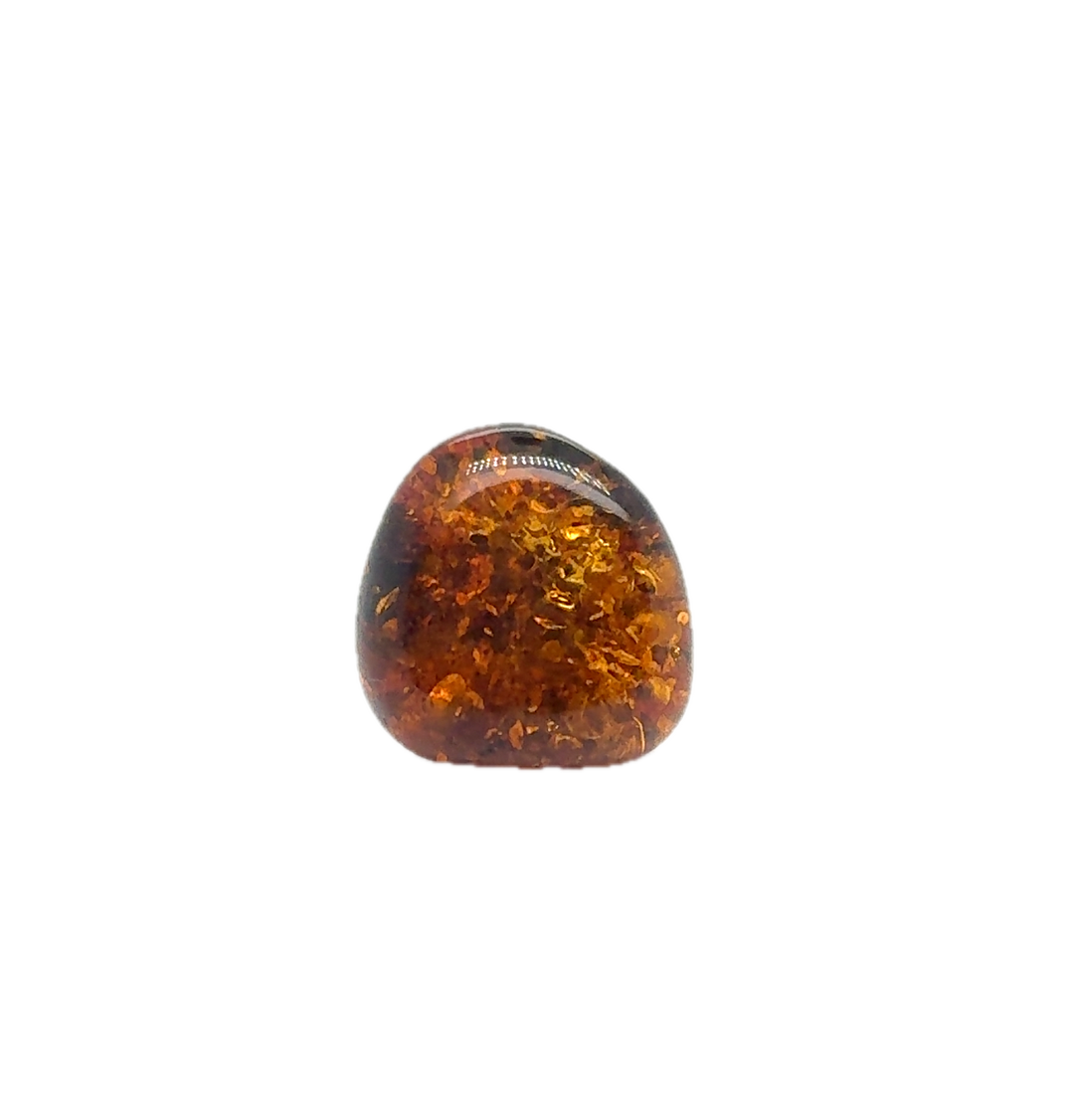 Sterling Silver Baltic Amber Ring