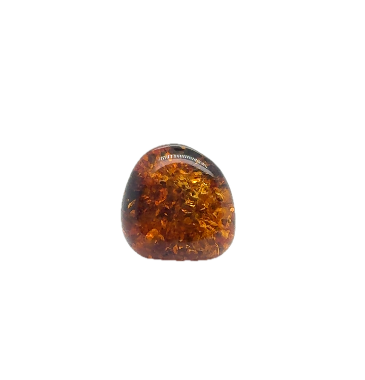 Sterling Silver Baltic Amber Ring