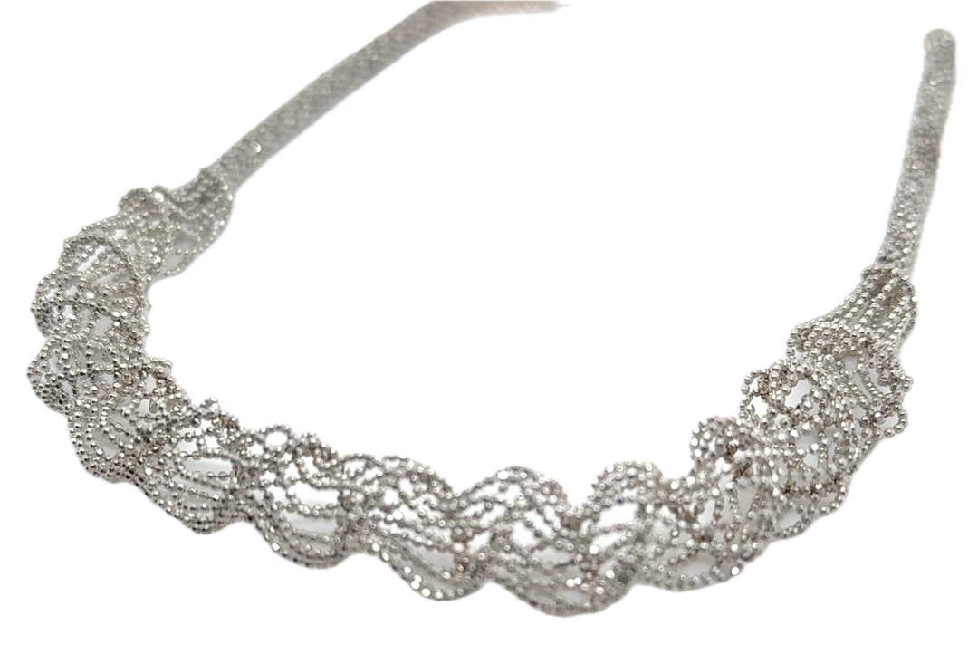 Sterling Silver Tunnel Collier Necklace