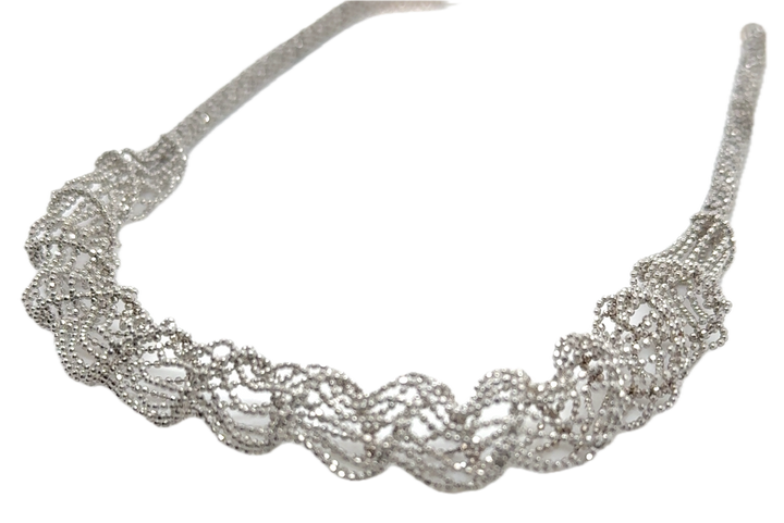 Sterling Silver Tunnel Collier Necklace