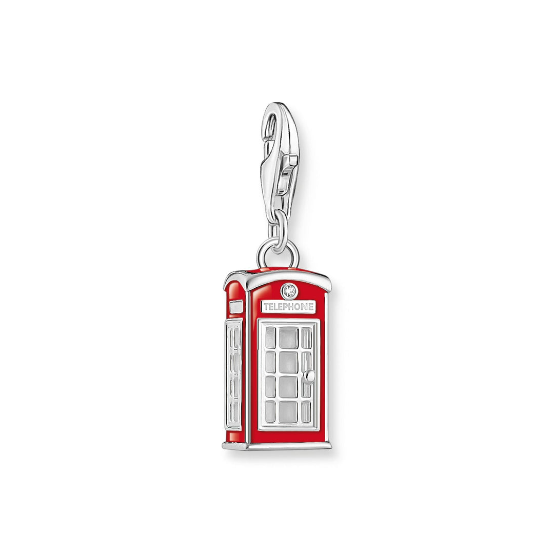 THOMAS SABO Charm Pendant London Telephone Box