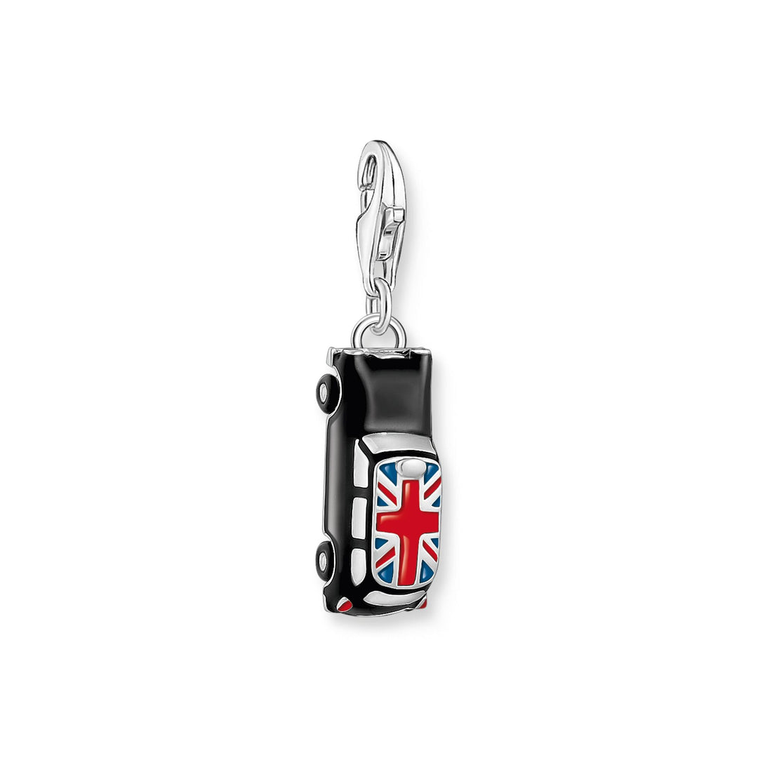 THOMAS SABO Charm Pendant London Taxi with Union Jack