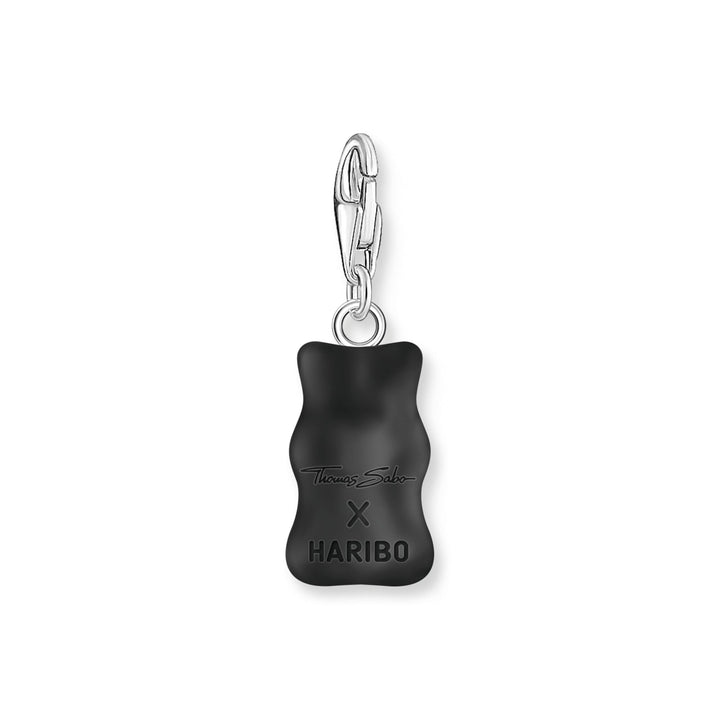 THOMAS SABO Charm pendant Goldbear in black