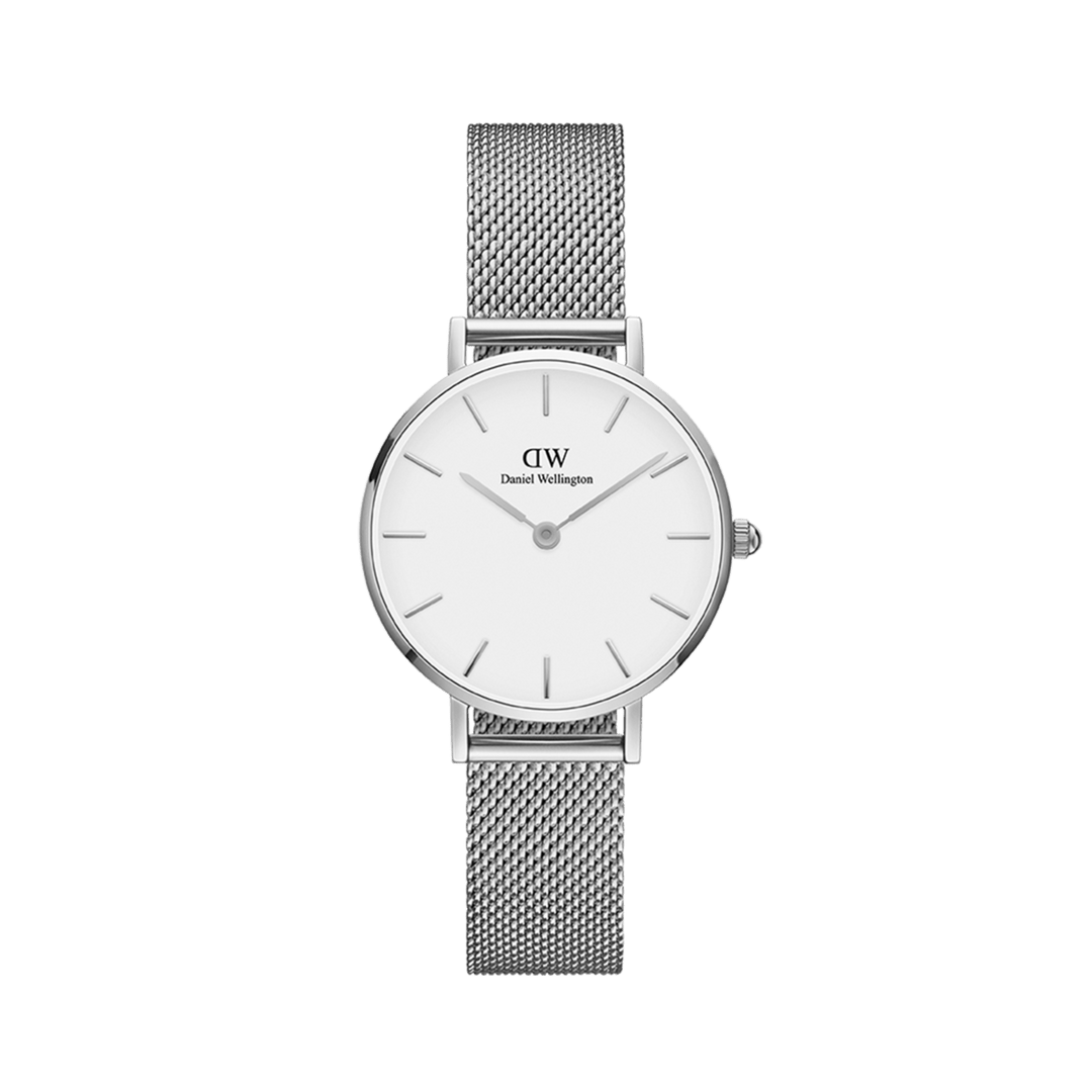 Daniel Wellington Petite 32 Silver & White Watch