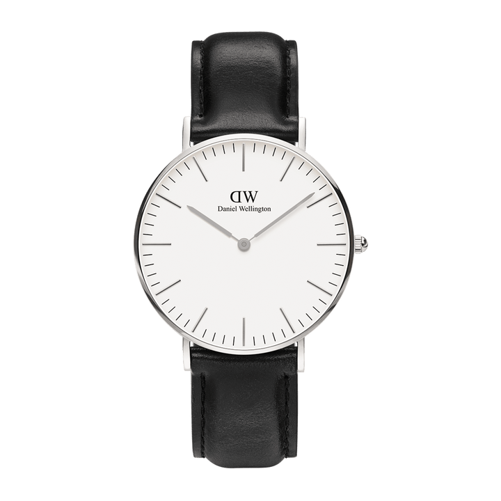 Daniel Wellington Classic 40 Sheffield Silver & White Watch