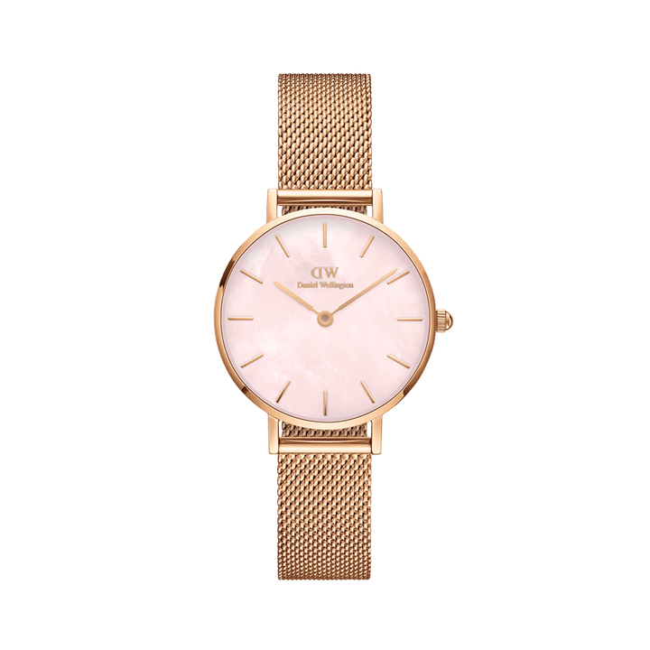 Daniel Wellington Petite 28 Melrose Rose Gold Mother of Pearl Watch