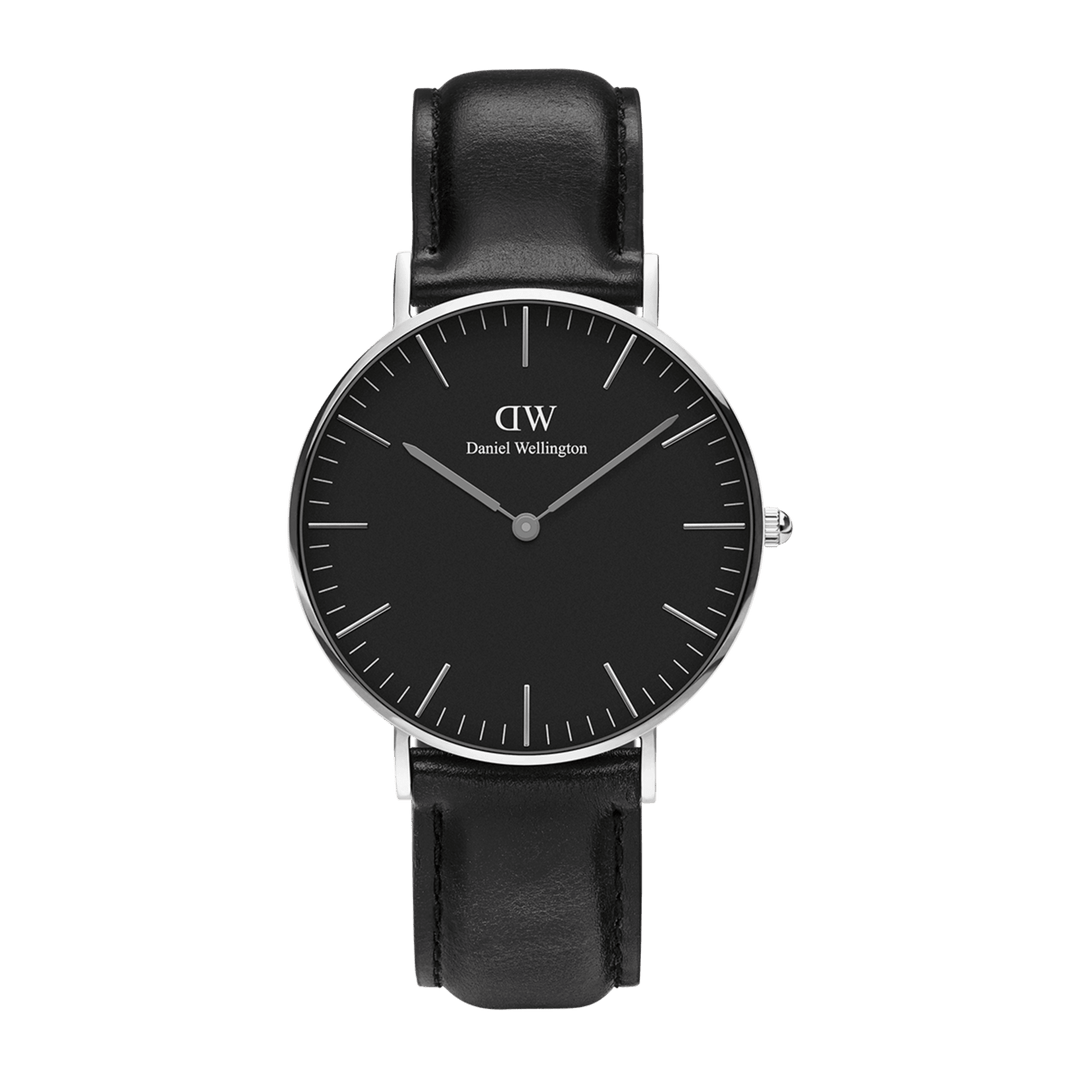 Daniel Wellington Classic 40 Sheffield Silver & Black Watch