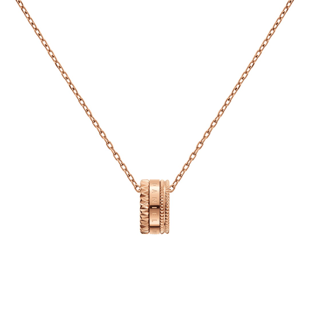 Daniel Wellington Elevation Necklace Rose Gold