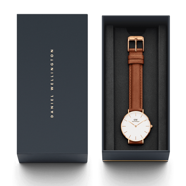 Daniel Wellington Petite 32 Durham Rose Gold & White Watch