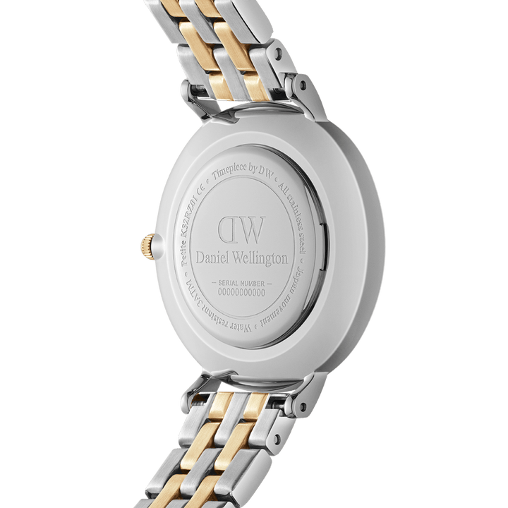 Daniel Wellington Petite Lumine 28 5-Link Gold & Silver White Watch