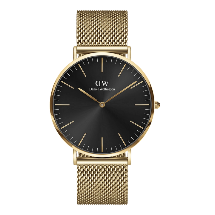 Daniel Wellington Classic 40 Evergold Gold & Onyx Watch