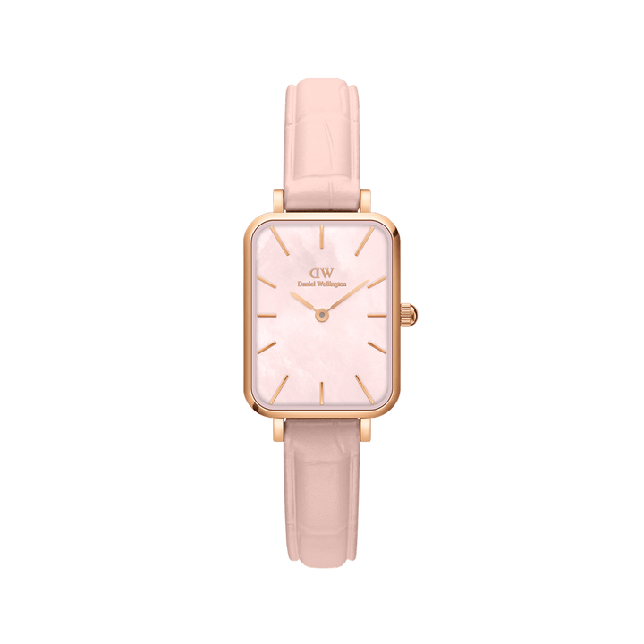 Daniel Wellington Quadro 20X26 Rouge Rose Gold Mother of Pearl Watch