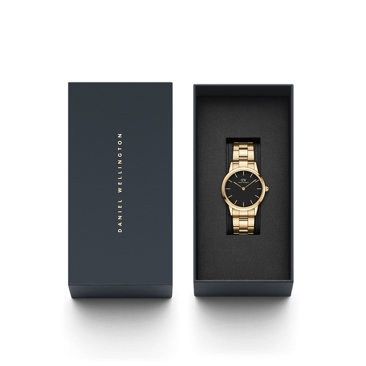 Daniel Wellington Iconic Link 32 Gold & White Watch