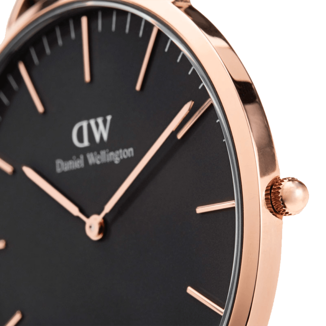 Daniel Wellington Classic 40 Reading Rose Gold & Black Watch