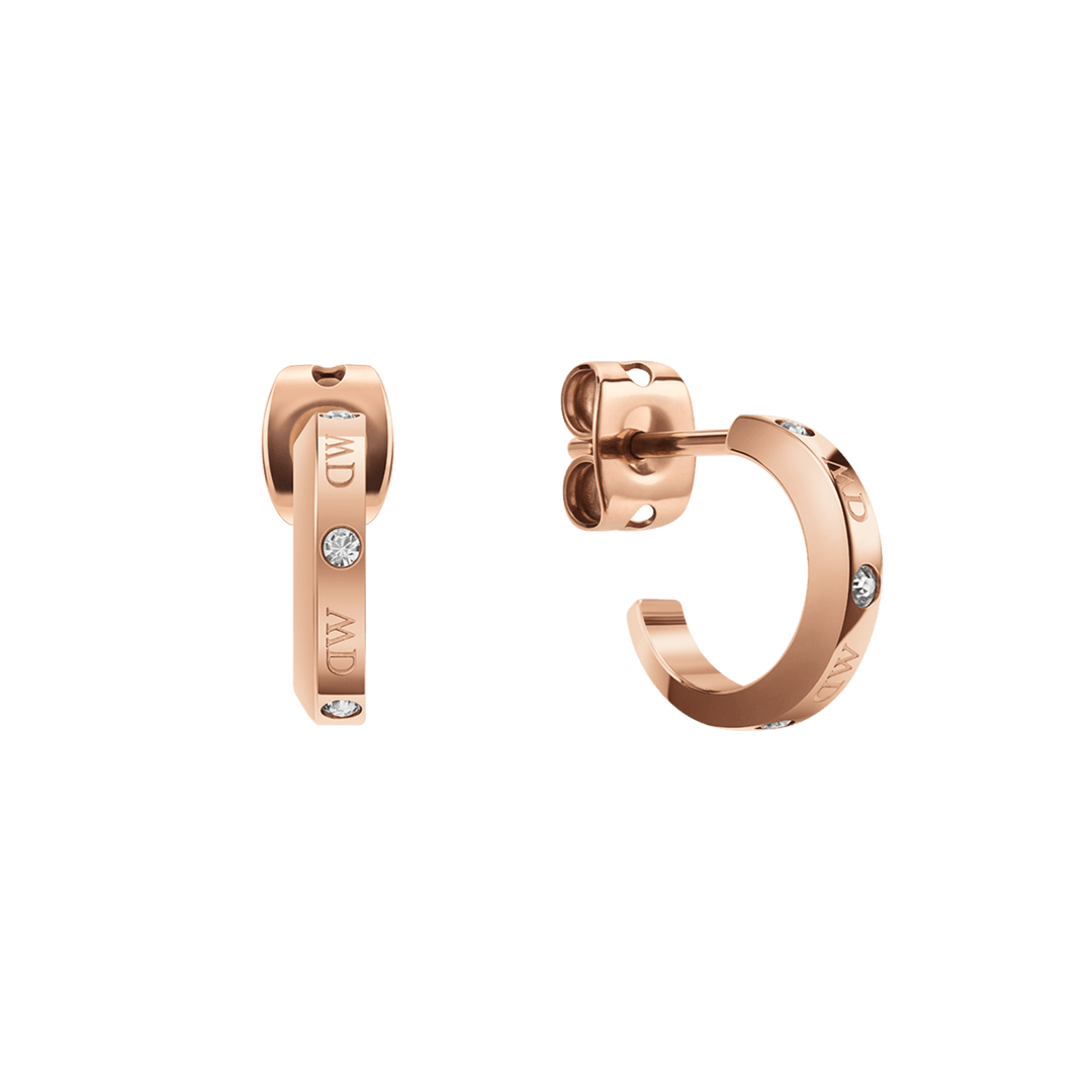 Daniel Wellington Classic Lumine Earrings Rose Gold