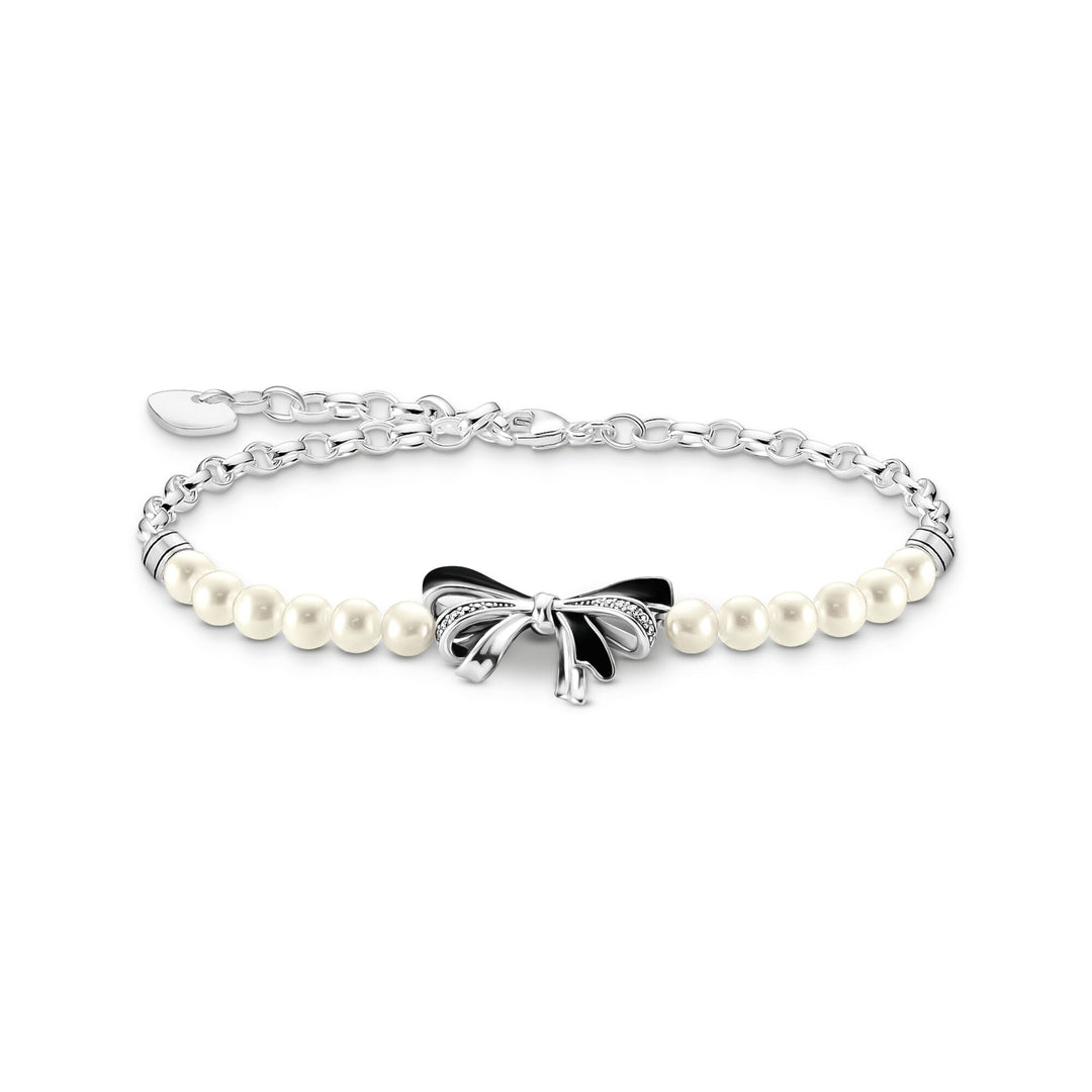 THOMAS SABO Romance bow bracelet with Pearls