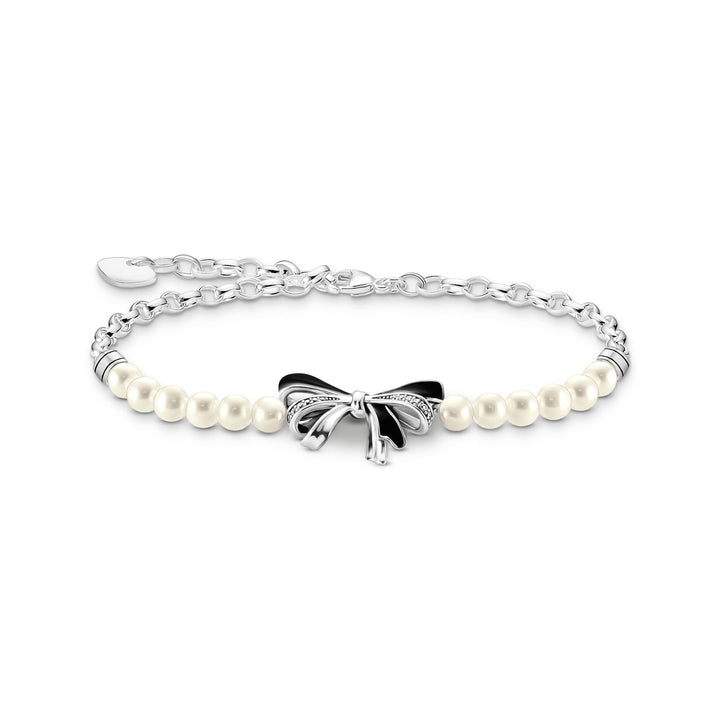 THOMAS SABO Romance bow bracelet with Pearls