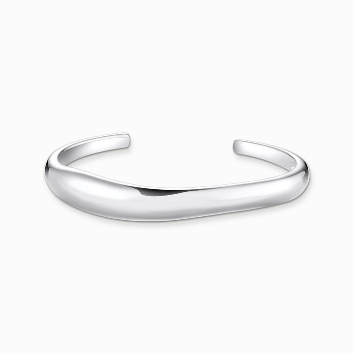 THOMAS SABO Bangle in organic shape silver