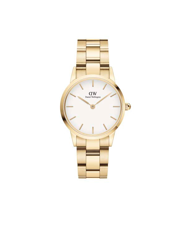 Daniel Wellington Iconic Link 28 Gold White Watch