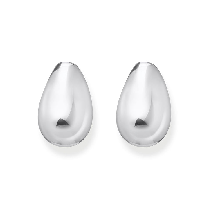 THOMAS SABO Ear studs in drop shape silver