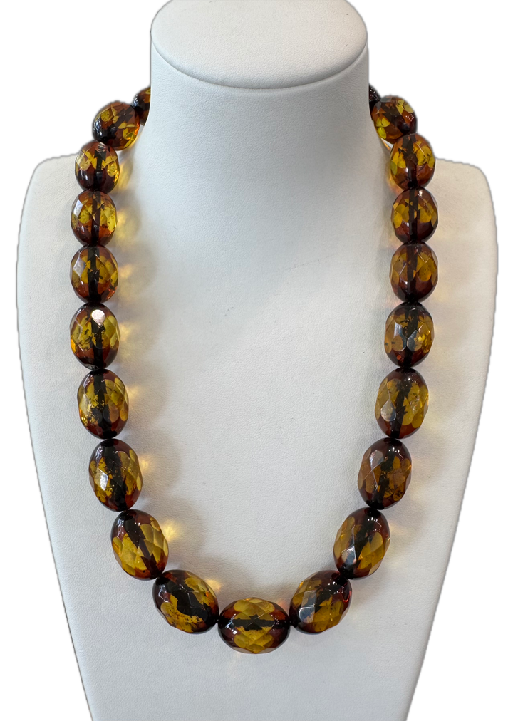 Baltic Amber Dual Colour Necklace