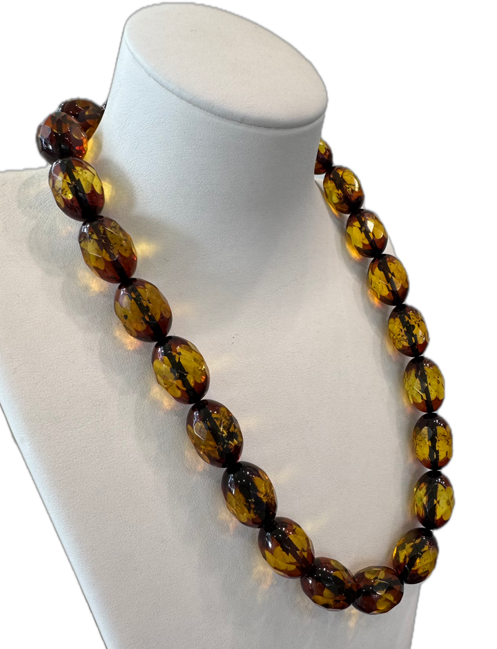 Baltic Amber Dual Colour Necklace