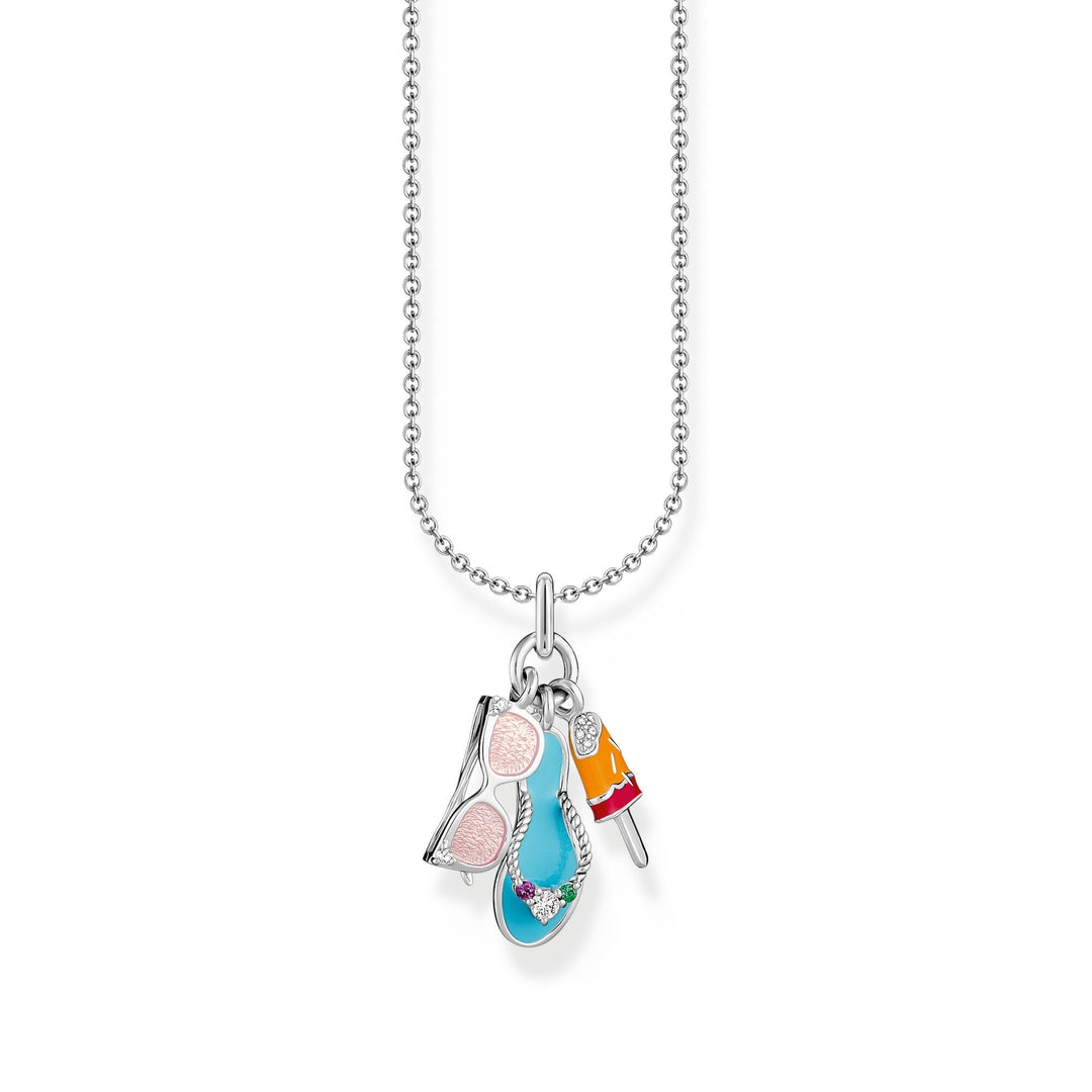 THOMAS SABO Necklace with triple summer pendant