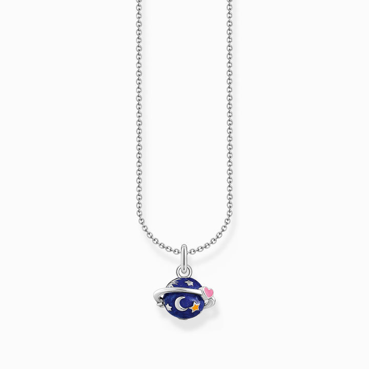 THOMAS SABO Necklace with Saturn pendant