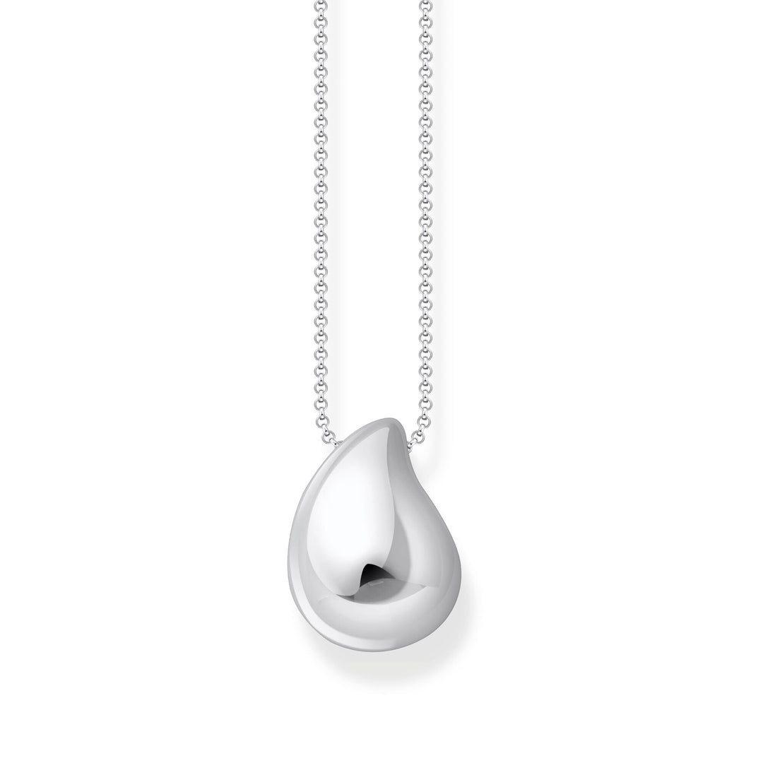 THOMAS SABO Necklace with pendant drop-shape silver