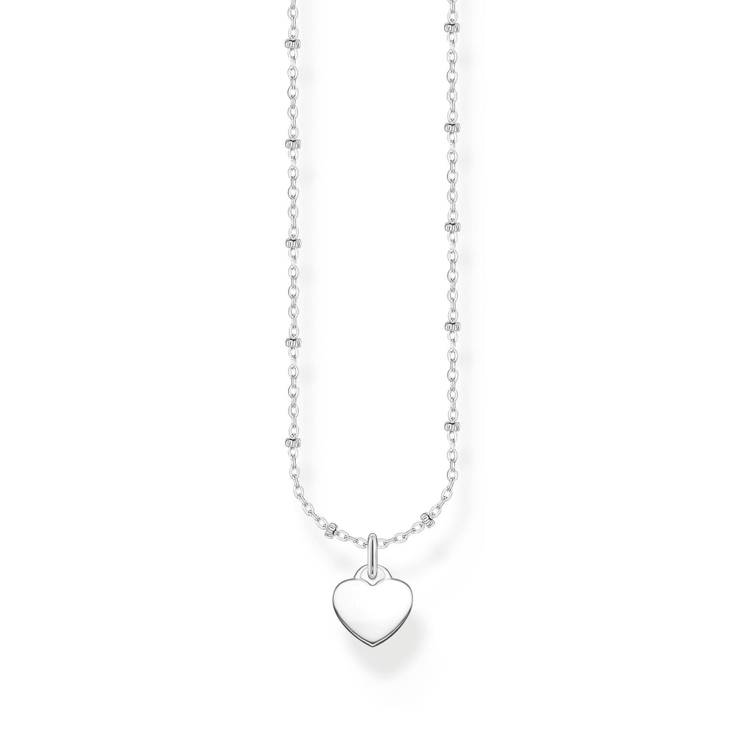 THOMAS SABO Silver necklace with heart pendant