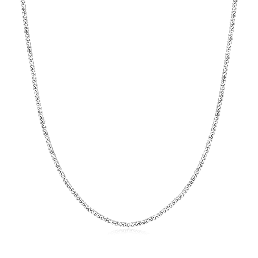 Ania Haie Silver Shiny Curb Necklace