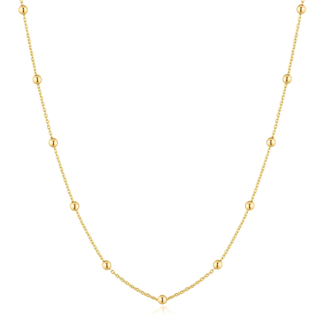 Ania Haie Gold Beaded Chain Necklace