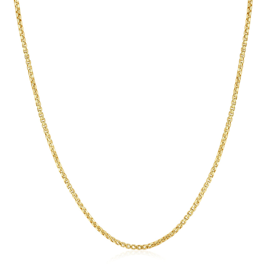 Ania Haie Gold Box Link Chain Necklace