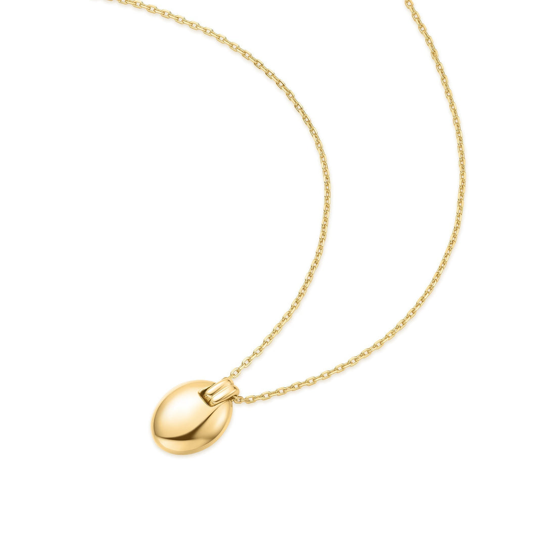 Ania Haie Gold Oval Charm Necklace