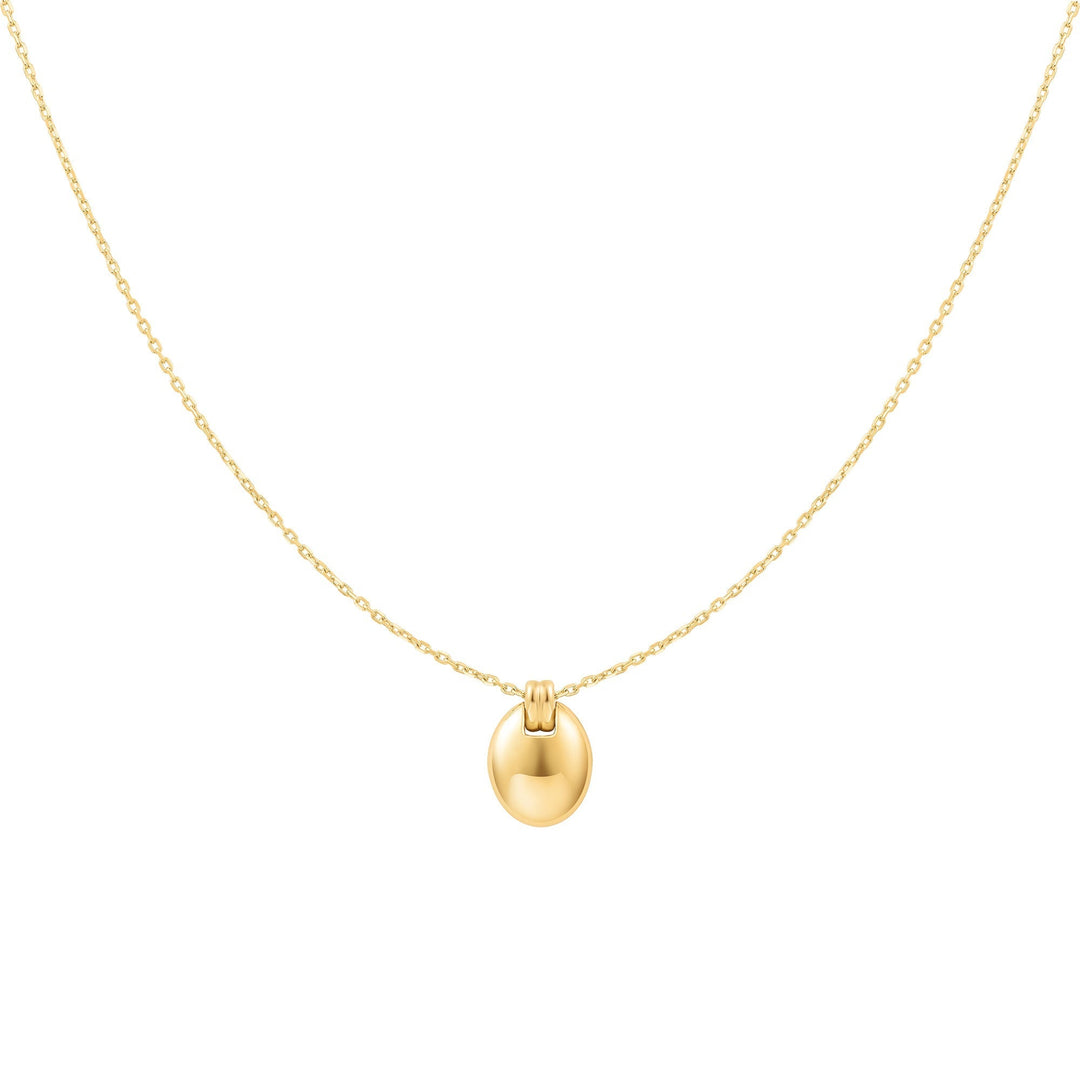 Ania Haie Gold Oval Charm Necklace