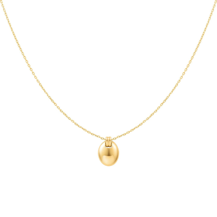 Ania Haie Gold Oval Charm Necklace