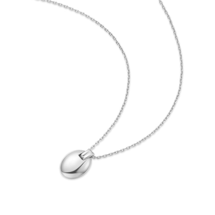 Ania Haie Silver Oval Charm Necklace