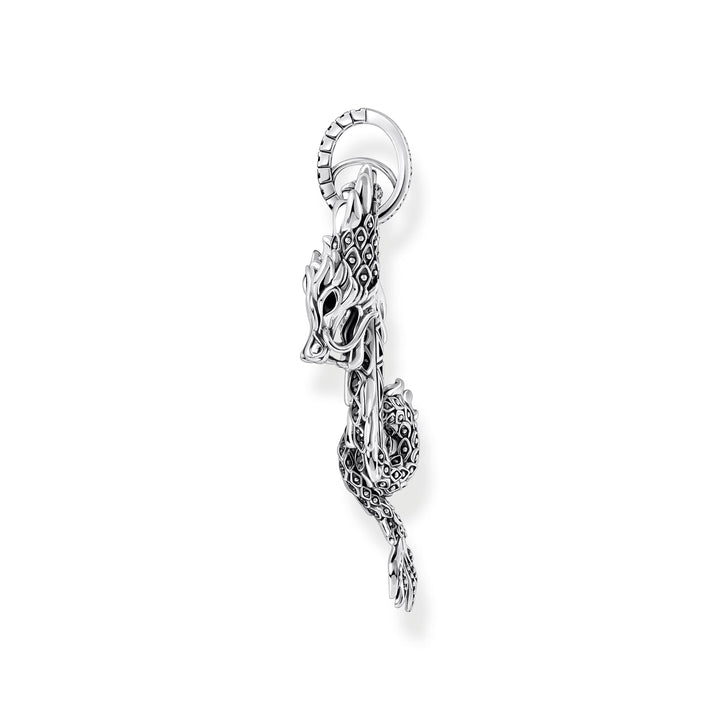 THOMAS SABO Dragon pendant with black zirconia large