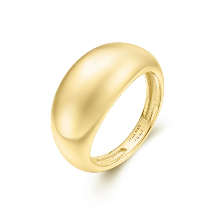 Ania Haie Gold Bold Dome Ring