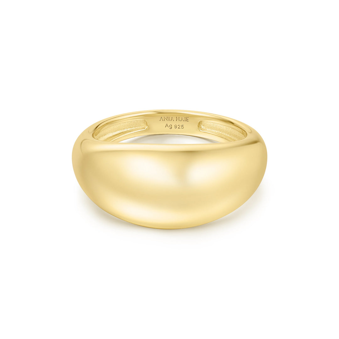 Ania Haie Gold Bold Dome Ring