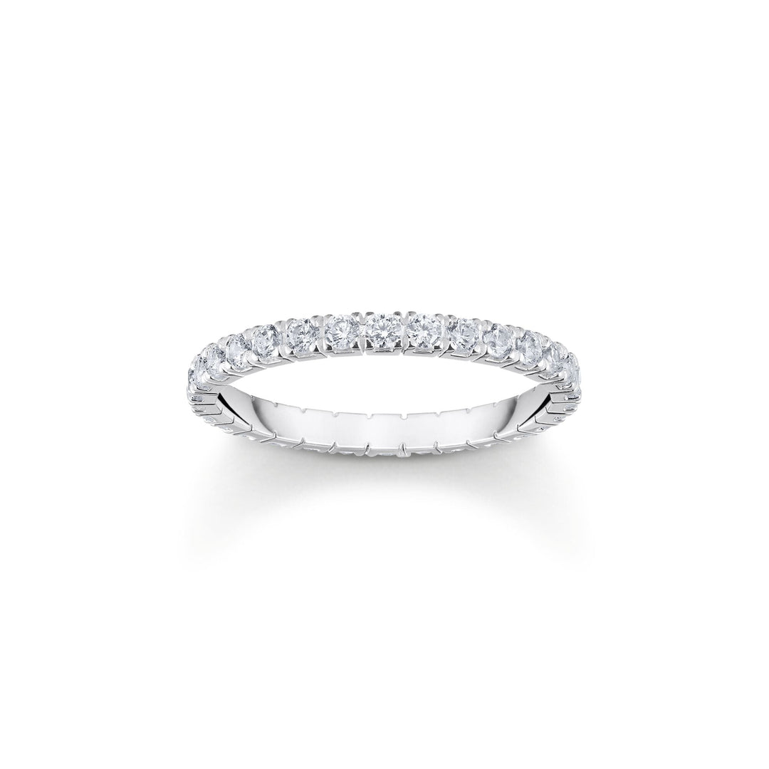 THOMAS SABO Delicate Ring with white zirconia