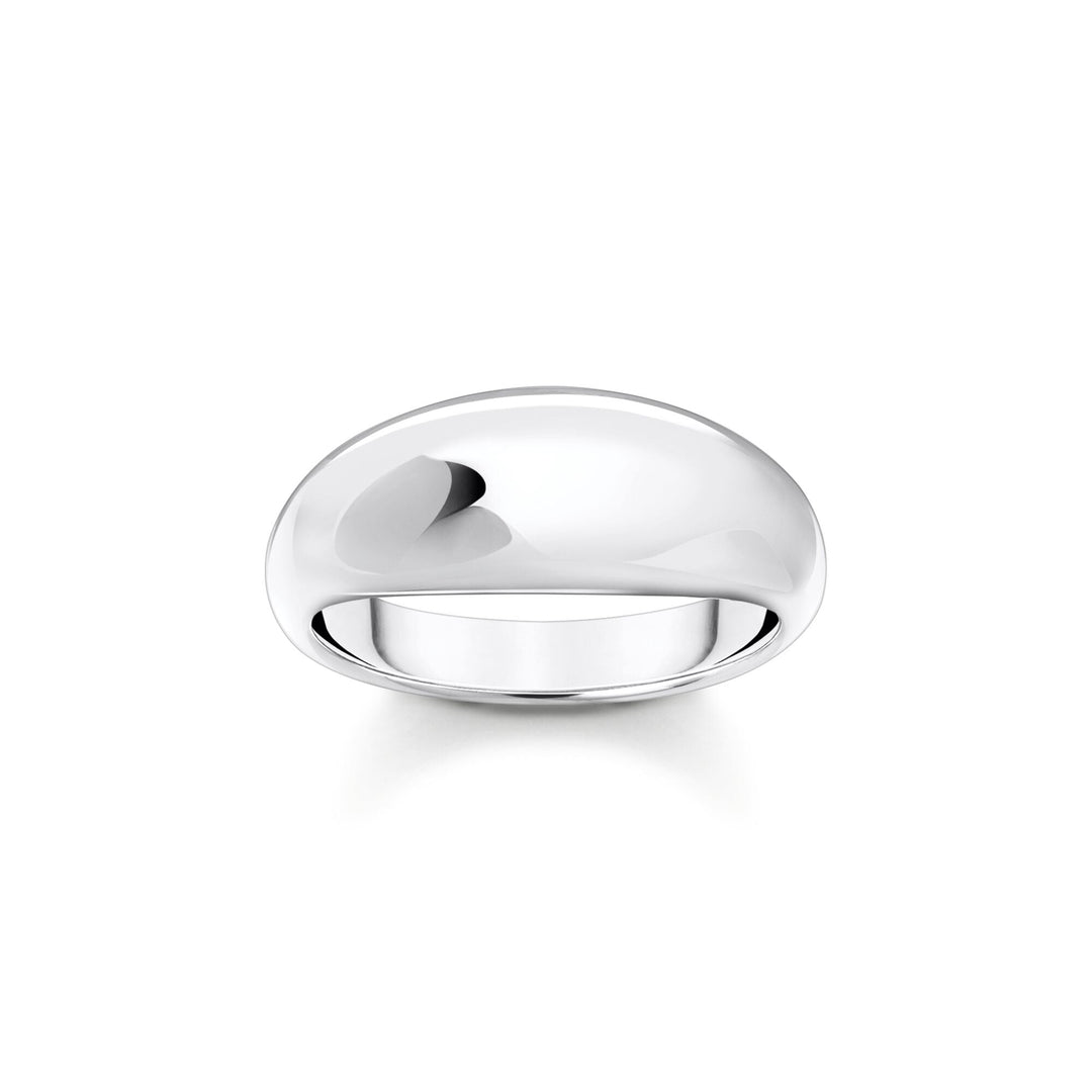 THOMAS SABO Ring in timeless design silver