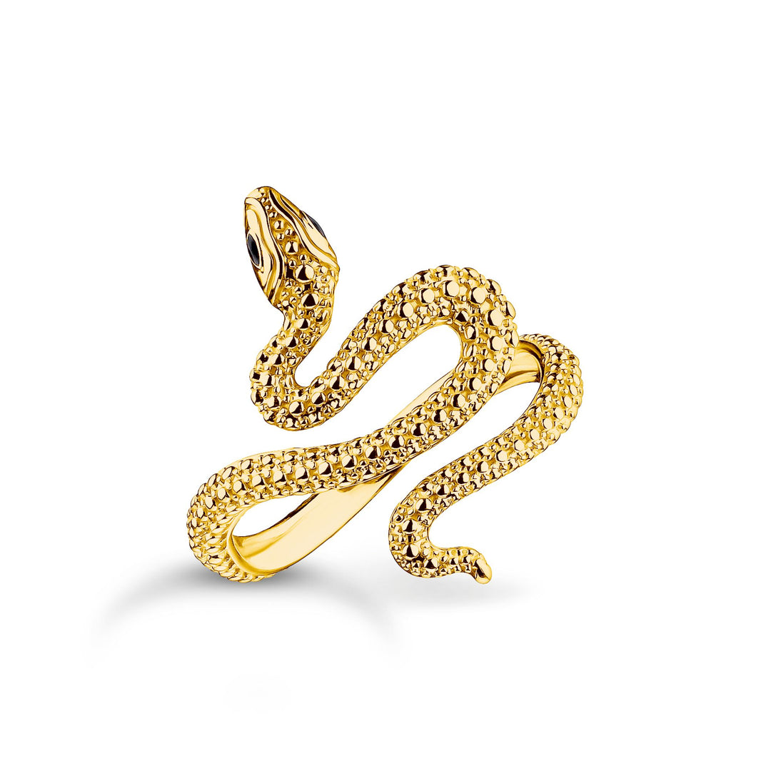 THOMAS SABO Romance Snake ring gold