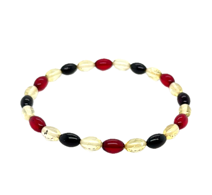 Baltic Amber Multi-Colour Bracelet