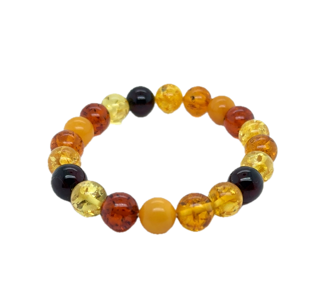 Baltic Amber Multi-Colour Bracelet