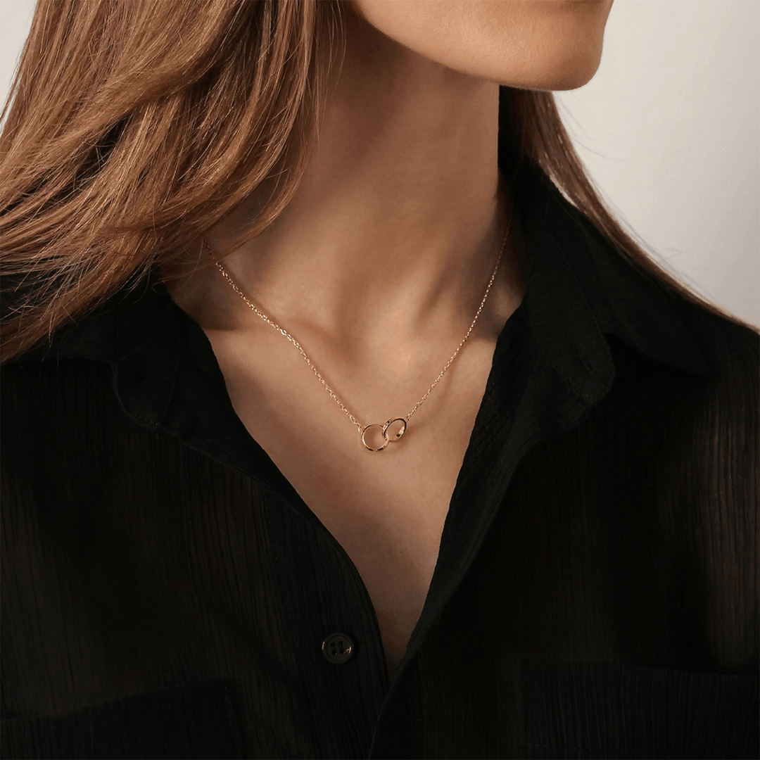 Daniel Wellington Elan Unity Necklace Rose Gold