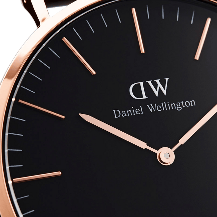 Daniel Wellington Classic 40 Reading Rose Gold & Black Watch